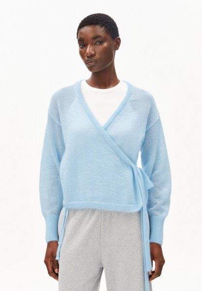 ARMEDANGELS MOHAIR BLEND WRAP - Damen Strickjacke aus Mohair-Woll Mix von ARMEDANGELS