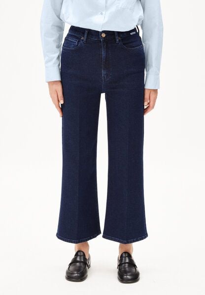 ARMEDANGELS MURLIAA CROPPED - Damen Wide Jeans recycelter Baumwoll Mix Comfort-Stretch von ARMEDANGELS