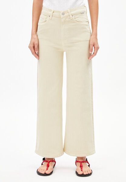 ARMEDANGELS MURLIAA CROPPED - Damen Wide Jeans recyclter Baumwoll Mix Comfort-Stretch von ARMEDANGELS