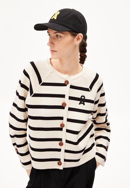 ARMEDANGELS NAADJA STRIPES - Damen Strickjacke aus Bio-Baumwolle von ARMEDANGELS