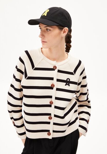 ARMEDANGELS NAADJA STRIPES - Damen Strickjacke aus Bio-Baumwolle von ARMEDANGELS