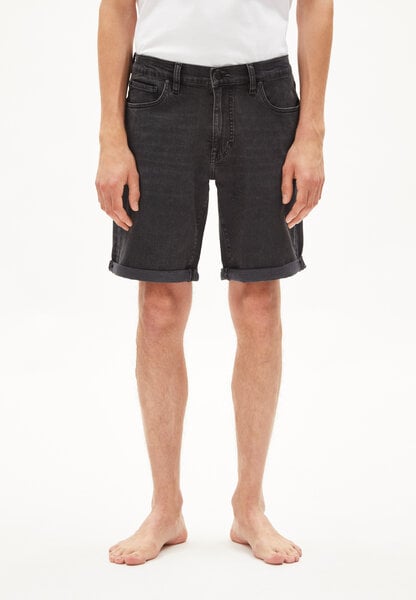 ARMEDANGELS NAAIL BLACK DNM - Herren Denim Shorts aus Bio-Baumwoll Mix von ARMEDANGELS