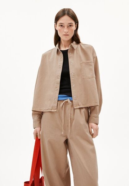 ARMEDANGELS NALAANI - Damen Jeansbluse aus Bio-Baumwoll Mix von ARMEDANGELS