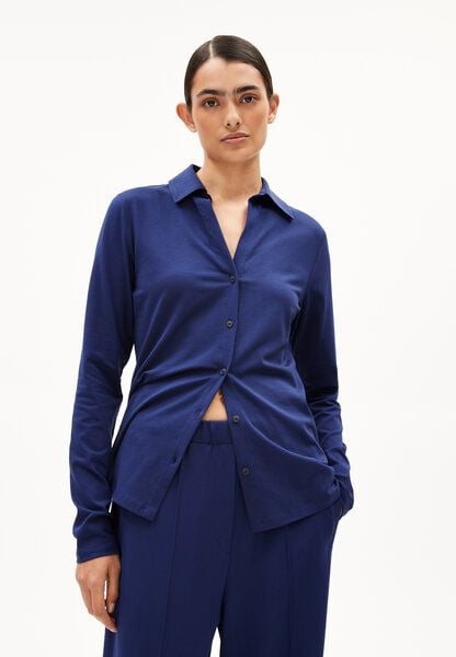 ARMEDANGELS NALAANNIA - Damen Bluse aus Bio-Baumwoll Mix von ARMEDANGELS