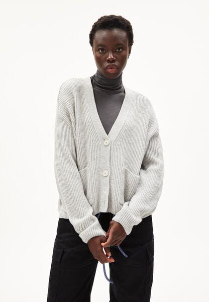 ARMEDANGELS NAOKAA - Damen Strick Cardigan Loose Fit aus Bio-Woll Mix (recycelt) von ARMEDANGELS