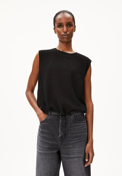 ARMEDANGELS NERAA CRINKLE - Damen Top aus Bio-Baumwoll Mix von ARMEDANGELS