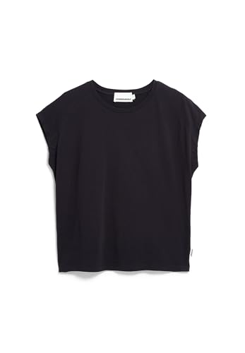 ARMEDANGELS Damen T-Shirt aus Bio-Baumwolle ONELIAA Loose Fit Black von ARMEDANGELS