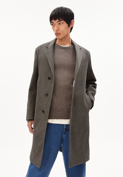 ARMEDANGELS PAABLO - Herren Mantel aus recycelter Wolle von ARMEDANGELS