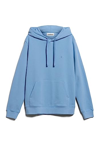 ARMEDANGELS Herren Sweathoodie aus Bio-Baumwoll Mix PAARLO Comfort Regular Fit Iceberg Blue von ARMEDANGELS
