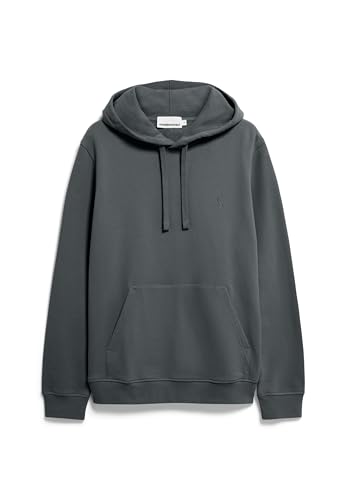 ARMEDANGELS Herren Sweathoodie aus Bio-Baumwoll Mix PAARLO Comfort Regular Fit Space Steel ARMEDANGELS Herren Sweathoodie aus Bio-Baumwoll Mix PAARLO Comfort Regular Fit Space Steel von ARMEDANGELS