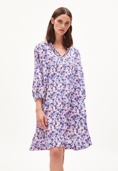 ARMEDANGELS PRISCAA MULTI FLORAL - Damen Webkleid Oversized Fit aus Tencel Lyocell von ARMEDANGELS