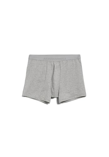ARMEDANGELS Herren Boxer aus Tencel™ Modal Mix RICAARD Fitted Grey Melange von ARMEDANGELS