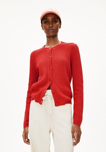 ARMEDANGELS RICALAA LINO - Damen Strickjacke aus Leinen-Mix von ARMEDANGELS