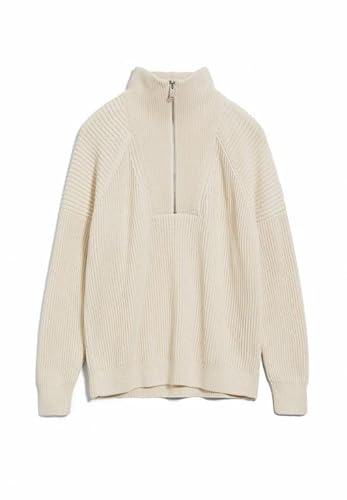 ARMEDANGELS RONYIAAS - Damen XL Undyed Strick Pullover Mock-Ausschnitt Loose Fit von ARMEDANGELS