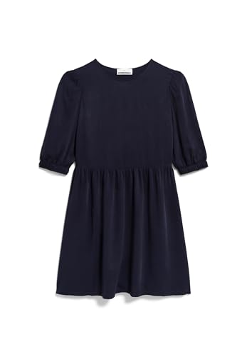 ARMEDANGELS Damen Webkleid Relaxed Fit aus LENZING™ ECOVERO™ Viskose ROSEAA Relaxed Fit Night Sky von ARMEDANGELS