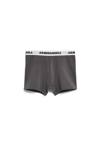 ARMEDANGELS Herren Boxer aus Bio-Baumwoll Mix RYAANO Fitted Iron Cast von ARMEDANGELS