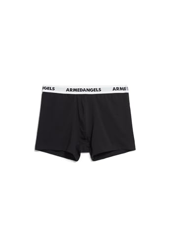 ARMEDANGELS Herren Boxer aus Bio-Baumwoll Mix RYAANO Fitted Black von ARMEDANGELS