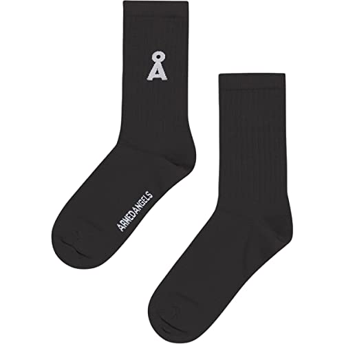 ARMEDANGELS SAAMU BOLD - Damen Socken Regular Fit aus Bio-Baumwoll Mix 39-42 Black Accessoires Socken Regular fit von ARMEDANGELS