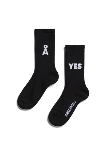 ARMEDANGELS SAAMUS MAAYBE - Damen 35-38 Black Accessoires Socken Regular Fit von ARMEDANGELS