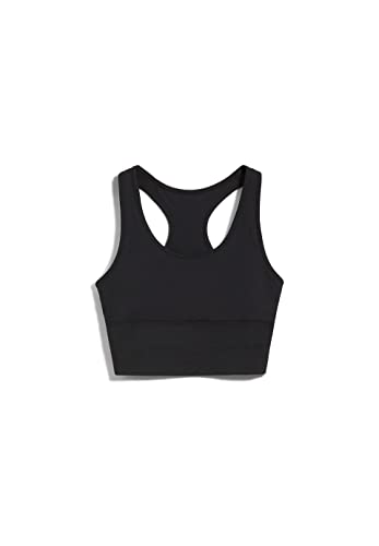 ARMEDANGELS Damen Activewear Bralette aus Polyamid Mix (Recycled) SAANTOSHA LI Fitted Black ARMEDANGELS Damen Activewear Bralette aus Polyamid Mix (Recycled) SAANTOSHA LI Fitted Black von ARMEDANGELS