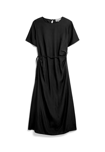 ARMEDANGELS Damen Webkleid Regular Fit aus Tencel™ Lyocell Mix SEDISAA Regular Fit Black von ARMEDANGELS