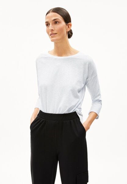 ARMEDANGELS SIANAA LOVELY STRIPES - Damen Longsleeve Oversized Fit aus Bio-Baumwolle von ARMEDANGELS