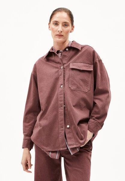 ARMEDANGELS TAARAH - Damen Jeanshemd aus recycelter Baumwolle von ARMEDANGELS