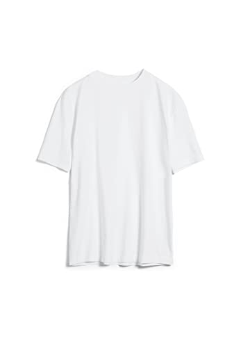 ARMEDANGELS TARJAA - Damen S White Shirts T-Shirt Rundhalsausschnitt Loose Fit von ARMEDANGELS
