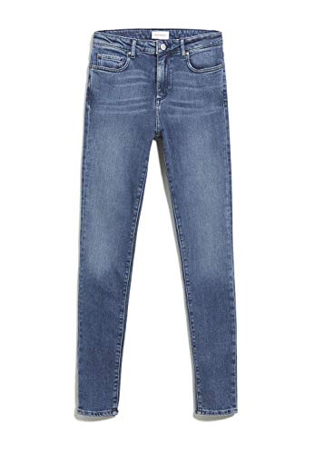 ARMEDANGELS TILLAA - Damen Skinny Fit Mid Waist 29/32 Stone Wash Denims / 5 Pockets Skinny Skinny Fit von ARMEDANGELS