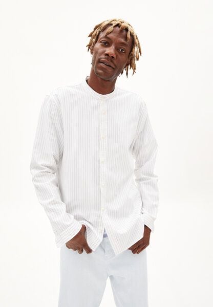 ARMEDANGELS TOMAASO STRIPES - Herren Hemd Regular Fit aus Bio-Baumwolle von ARMEDANGELS