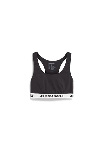 ARMEDANGELS Damen Bralette aus Bio-Baumwoll Mix TONJAA Fitted Black von ARMEDANGELS