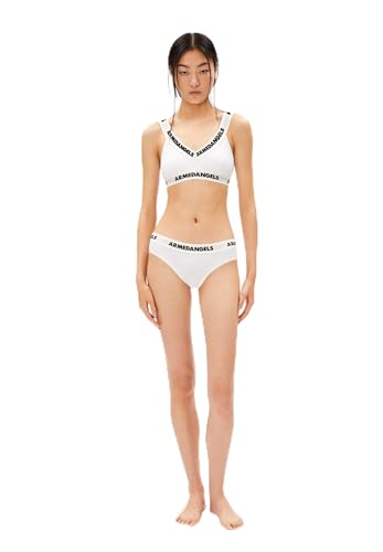 ARMEDANGELS Damen Brief aus Bio-Baumwoll Mix TYRINAA Fitted Blanc von ARMEDANGELS