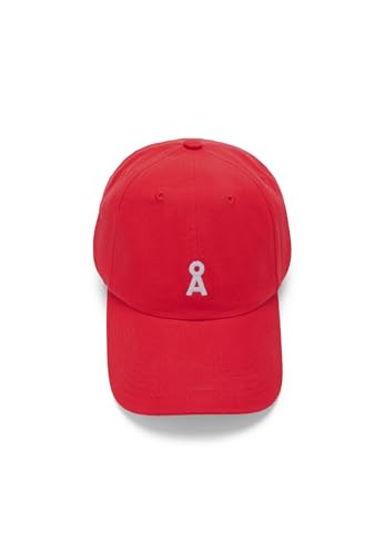 ARMEDANGELS Unisex Kappe aus Bio-Baumwolle YENAAS BOLD CAP Scarlet Red von ARMEDANGELS