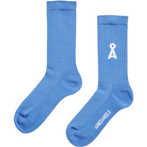 ARMEDANGELS Unisex Saamu Bold Socken, blue bloom, 43|44|45|46 von ARMEDANGELS