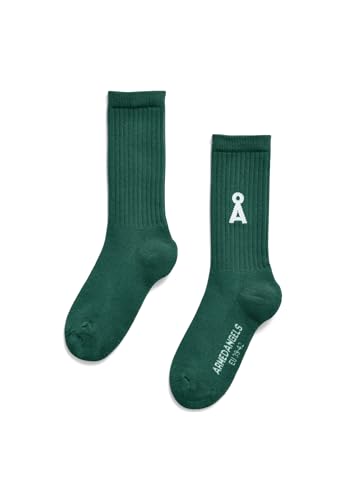 ARMEDANGELS Unisex Socken aus Bio-Baumwolle SAAMUS BOLD Emerald Green ARMEDANGELS Unisex Socken aus Bio-Baumwolle SAAMUS BOLD Emerald Green von ARMEDANGELS