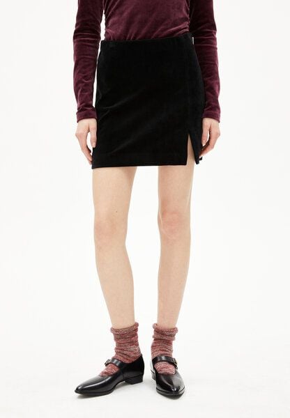 ARMEDANGELS VANJARAA VELVET - Damen Jerseyrock aus Bio-Baumwoll Mix von ARMEDANGELS