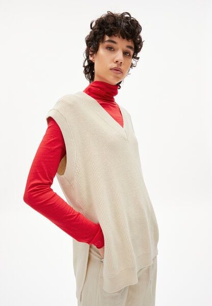 ARMEDANGELS VARNAA SOFT - Damen Pullunder aus Bio-Baumwolle von ARMEDANGELS