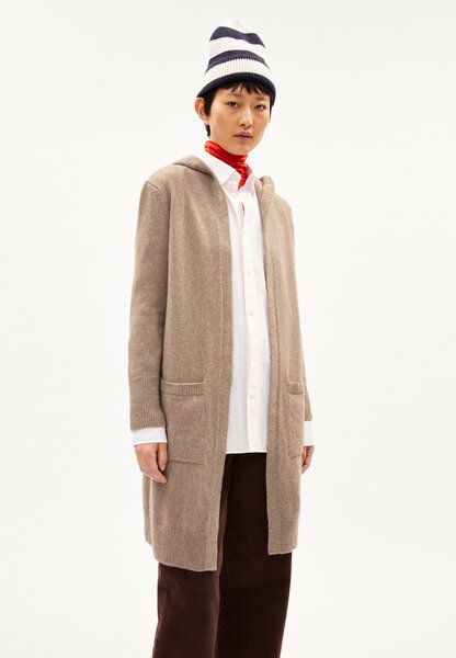 ARMEDANGELS WARMAA - Damen Strickjacke Relaxed Fit aus Bio-Woll Mix von ARMEDANGELS