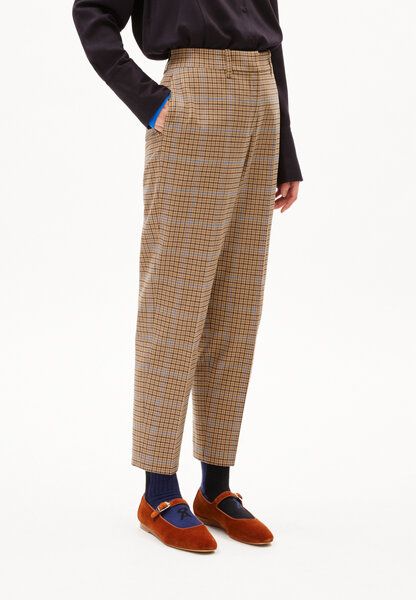ARMEDANGELS WARMAAR PATTERN - Damen Webhose aus Bio-Baumwoll Mix von ARMEDANGELS