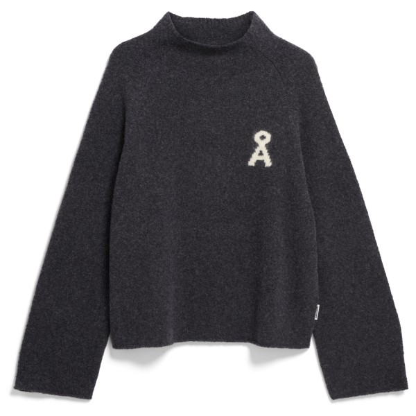 ARMEDANGELS - Women's Iconic A Monalaa Bouclé - Pullover Gr L grau/schwarz von ARMEDANGELS