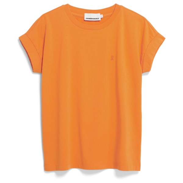 ARMEDANGELS - Women's Idaa Logo - T-Shirt Gr S orange von ARMEDANGELS