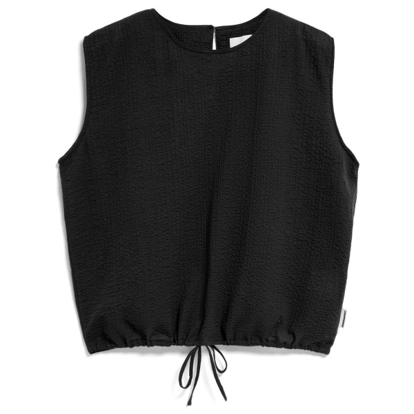 ARMEDANGELS - Women's Neraa Crinkle - Top Gr M schwarz von ARMEDANGELS