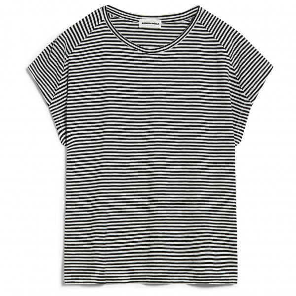 ARMEDANGELS - Women's Oneliaa Lovely Stripes - T-Shirt Gr L grau von ARMEDANGELS