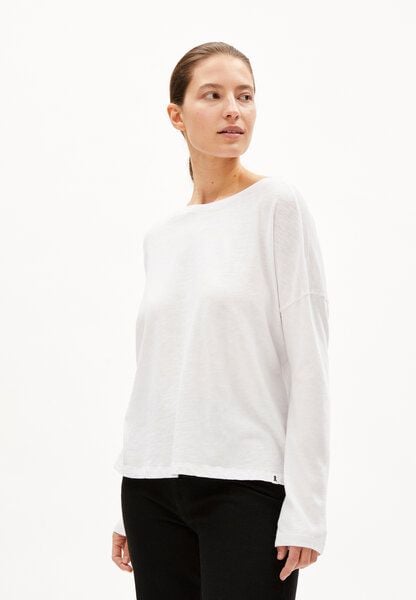 ARMEDANGELS ZORAA LI HEAVY FLAMÈ - Damen Longsleeve Loose Fit aus Bio-Baumwolle von ARMEDANGELS