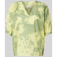 Armedangels Bluse im Batik-Look Modell 'ISILDAA BLOMMAA' in Gelb, Größe XL von ARMEDANGELS