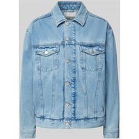 Armedangels Jeansjacke mit Brustpattentaschen Modell 'TRAAKA' in Hellblau, Größe XXL von ARMEDANGELS