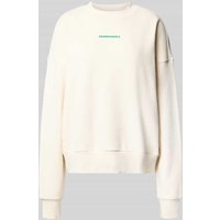 Armedangels Oversized Sweatshirt aus reiner Baumwolle Modell 'ALIZAA' in Offwhite, Größe XL von ARMEDANGELS
