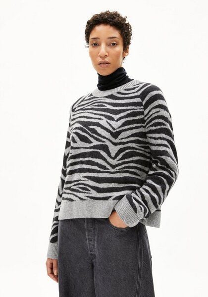 Armedangels - Pullover Liliriaa Zebraraa von ARMEDANGELS