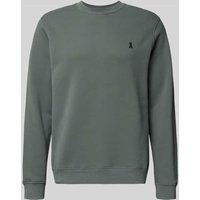 Armedangels Regular Fit Sweatshirt aus reiner Baumwolle Modell 'BAARO FLEECE' in Mittelgrau, Größe XXL von ARMEDANGELS