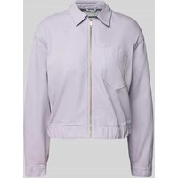 Armedangels Relaxed Fit Jeansjacke aus reiner Baumwolle in Flieder, Größe XS von ARMEDANGELS